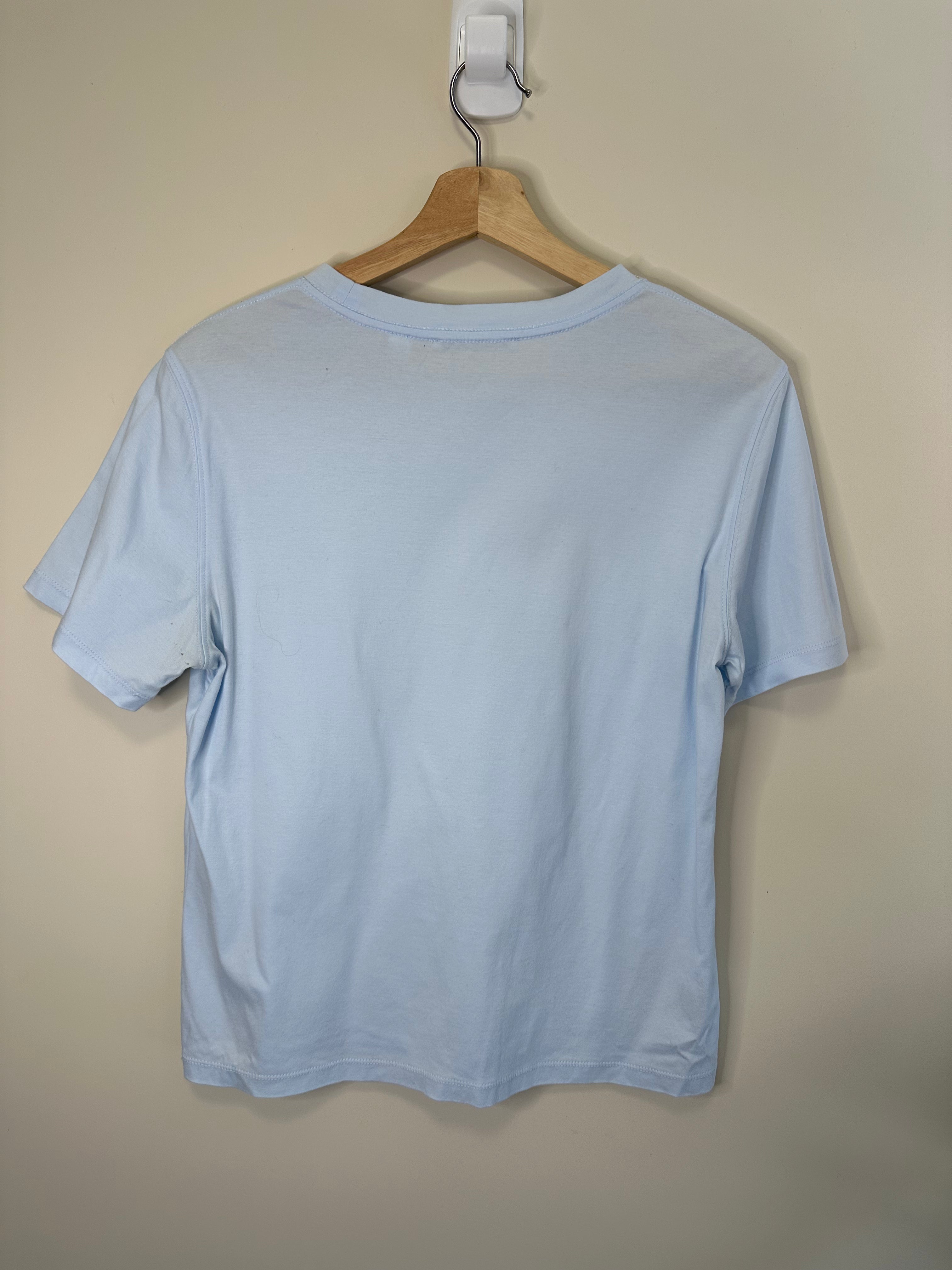 Country Road pale blue crew neck tee – size s