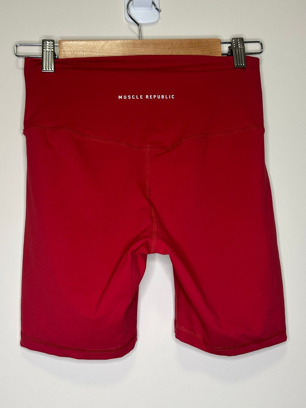 Muscle Republic Bike Shorts – Red - Size M