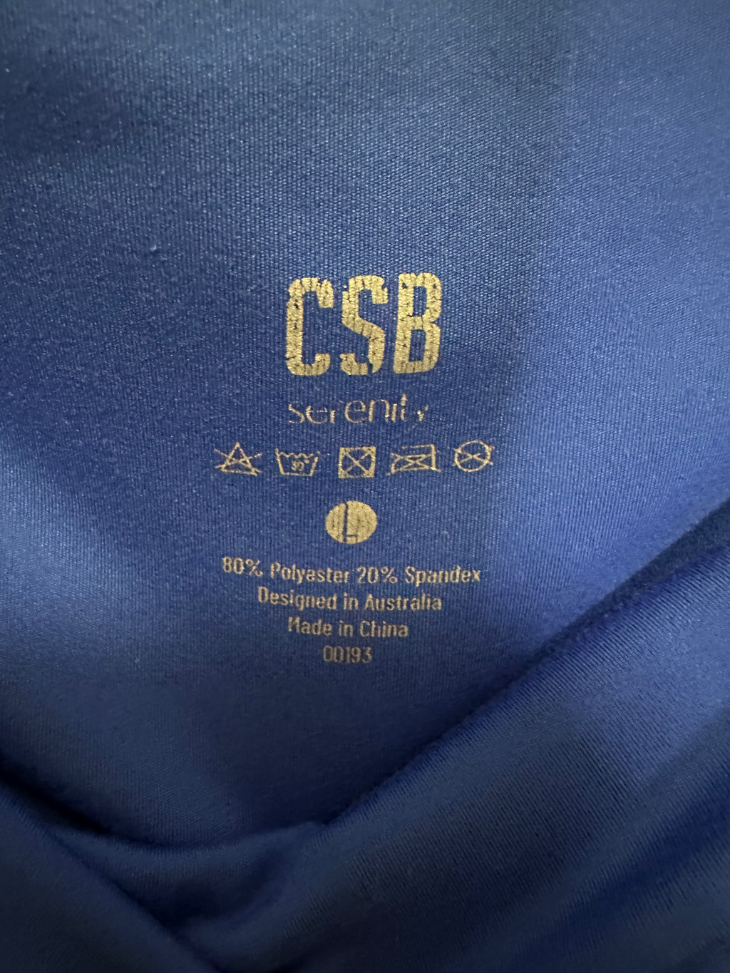 CSB Serenity Scrunch Leggings – Size L