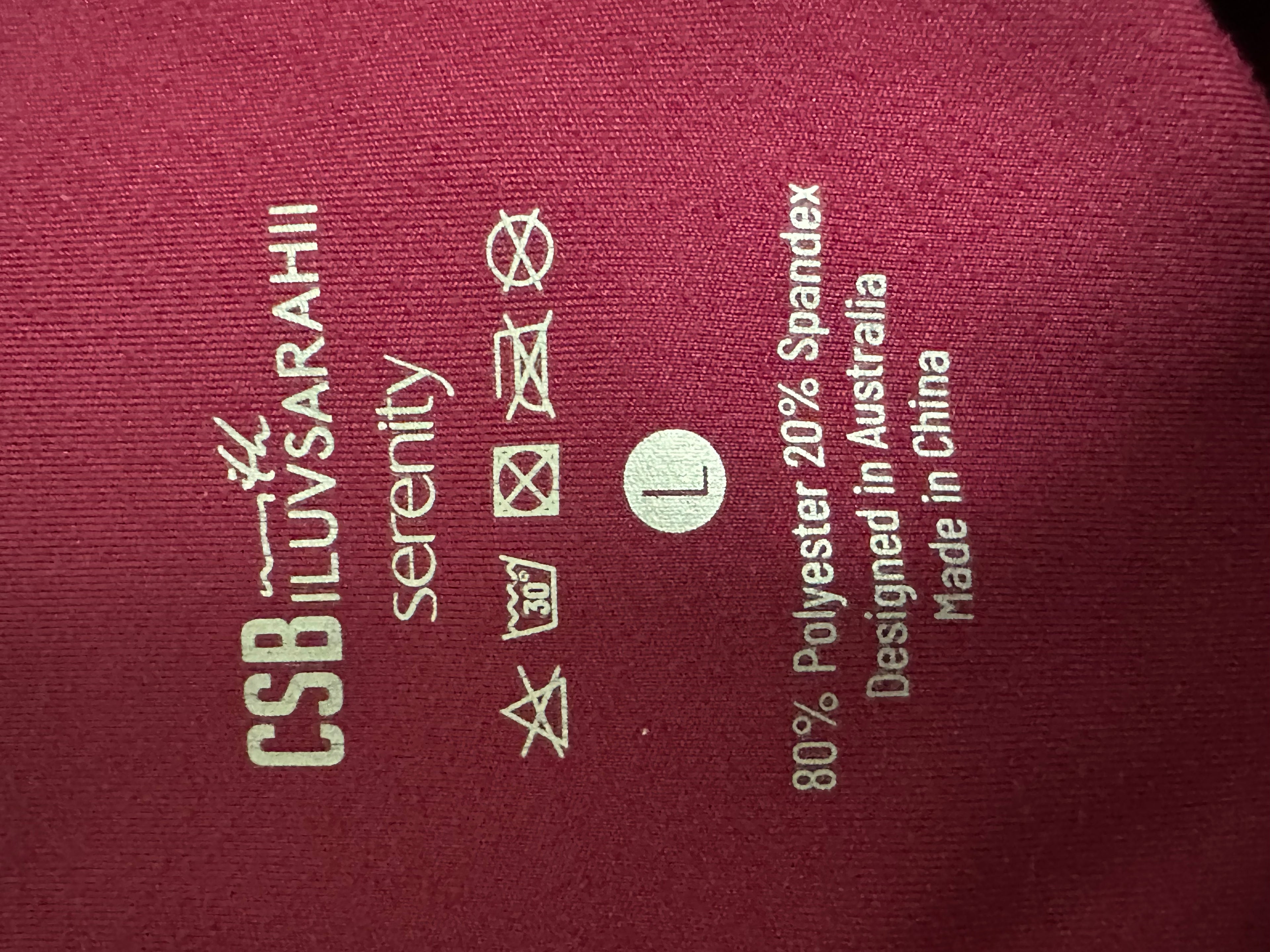 CSB Serenity Scrunch Leggings – Size L