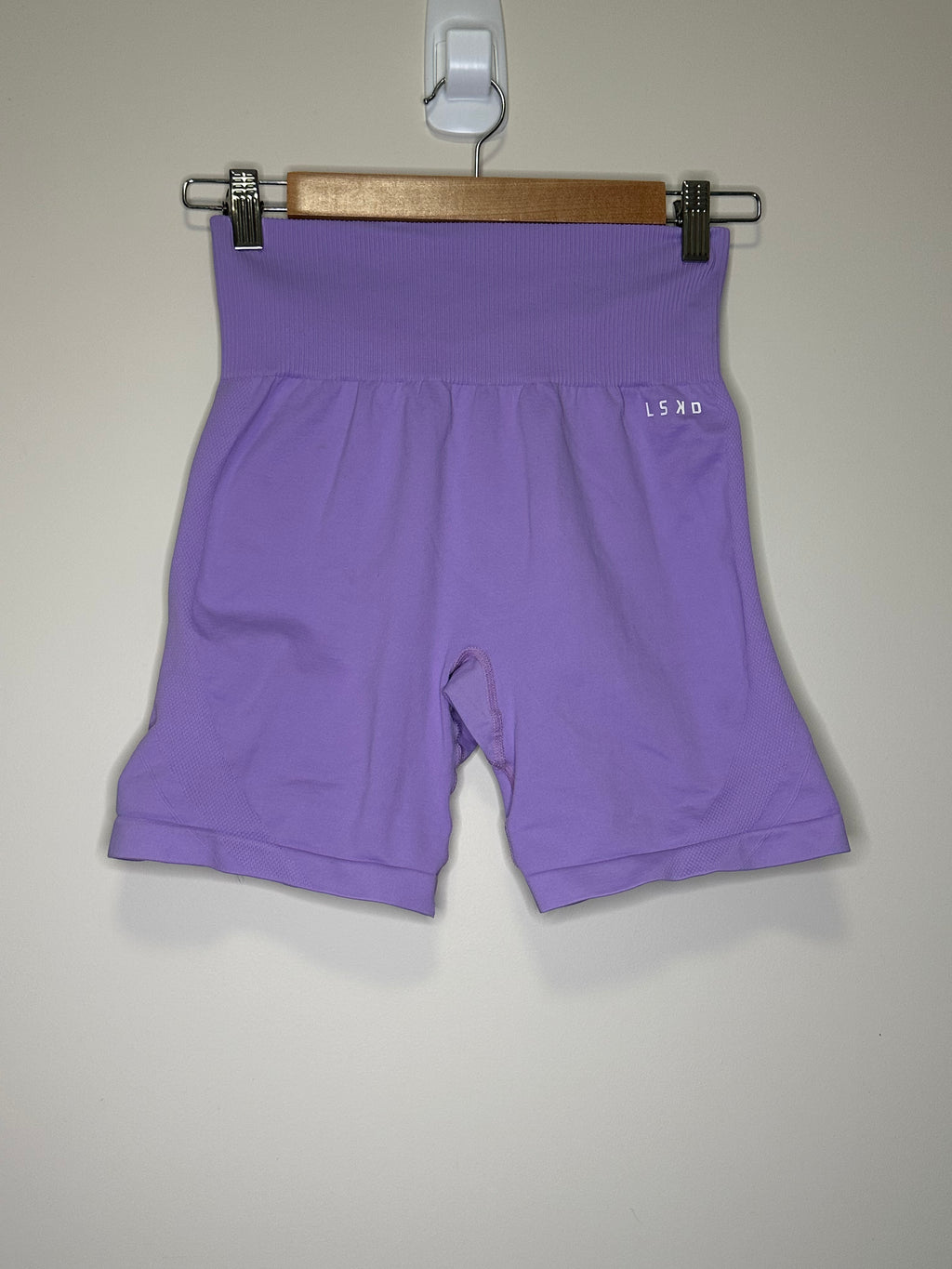 LSKD Purple Seamless Shorts – Size S