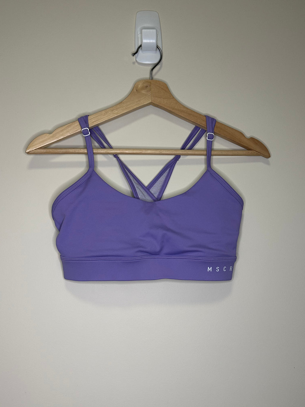 Muscle Republic Purple Sports Bra – Size S